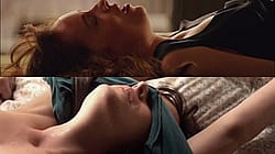 Dakota Johnson- Identical Fifty Shades Of Grey Vs Fifty Shades Of Darker “flip” Scenes'