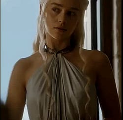 Emilia Clarke Horny Expression Before Getting Fucked.'