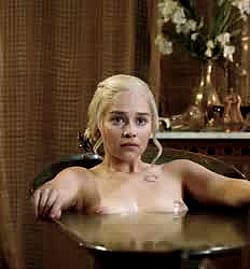 Emilia Clarke In 'Game Of Thrones''