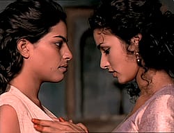 Indira Varma (from Game Of Thrones) & Sarita Choudhury (from Homeland) - Gorgeous Indian Lesbian Plot In 'Kama Sutra: A Tale Of Love''