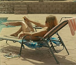 Sarah Paulson Bikini Plot In "The Goldfinch"'