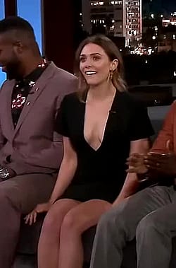 Elizabeth Olsen On Jimmy Kimmel Live'