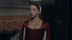 Anya Taylor Joy In A Red Dress The Miniaturist 1080 Smoothed Slow Motion'