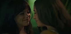 Jenna Ortega kiss scene in Miller’s Girl (2024)'