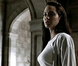 Angelina Jolie in Tomb Raider'