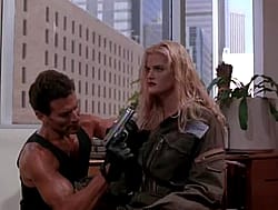 Anna Nicole Smith in 'Skyscraper' (1996)'