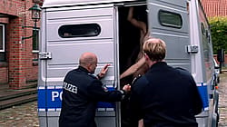 Anna-Lena Schwing & others - Nord Nord Mord S1E11: nudist eco-activists are taken to the police station and processed in the nude'