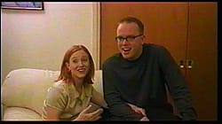 Libby Letlow, Erika Napoletano - Naked Twister (US2001) - Wife shows up naked in front of friends. Turn on sound for the great acting.'