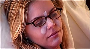 Blanchard Ryan wearing only face cream and reading glasses in another of history's most necessary nude scenes- Open Water (2003)'