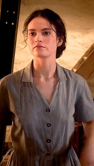 Lily james --- The Exception (2016)..'