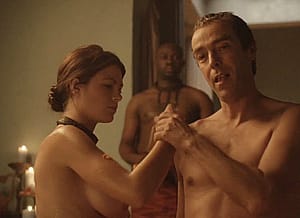 Laura Surrich - Slave Girl Used By Dominus: Spartacus S01E06 (2010)'
