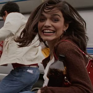 Rachel Ziegler in Y2K bouncy plot (2024)'