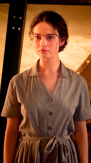 Lily James (one of my favorite scenes)'