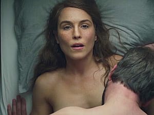Noomi Rapace sensual physical plot in Lamb (2021)'